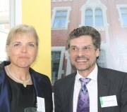 TagungsgÃ¤ste Prof. Sigrid Michel, Prof. Armin Rogall, FH Dortmund
